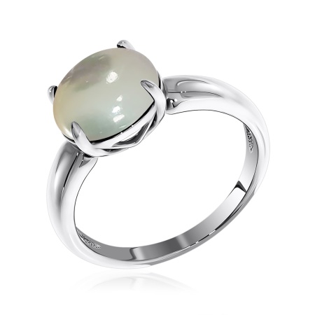 Купить оптом кольцо из серебра с перламутром 1340490045 от Krasnoe