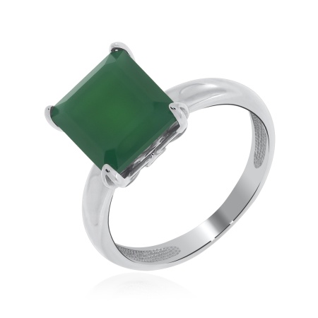 Купить оптом кольцо из серебра с агатом 1340391551-60 от Krasnoe