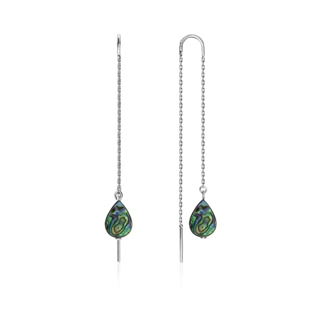 Купить оптом серьги из серебра с перламутрами 2340490711-1-5 от Krasnoe