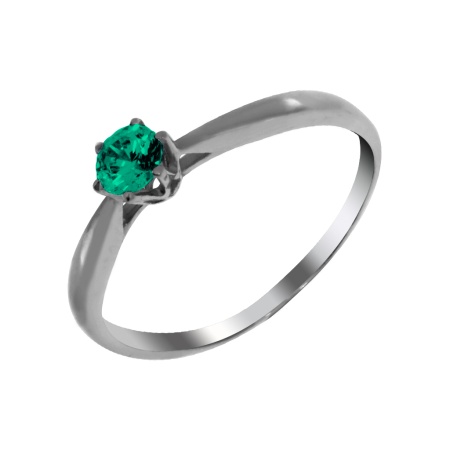 Купить оптом кольцо из серебра с бериллом 1340010022 от Krasnoe