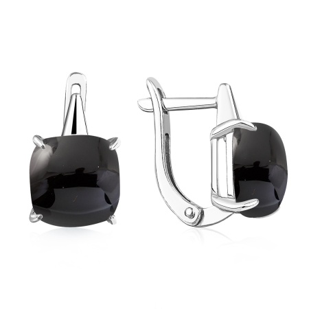 Купить оптом серьги из серебра с агатами 2340395041-20 от Krasnoe