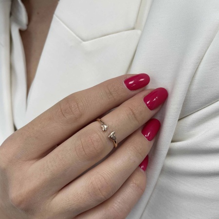 Купить оптом кольцо из серебра без вставок 1320401738 от Krasnoe