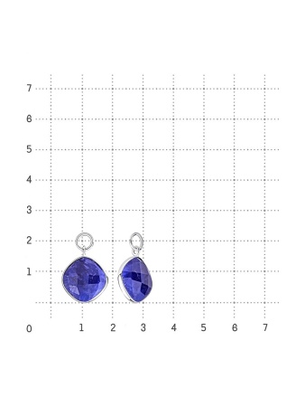 Купить оптом подвеска из серебра с агатами 3340394318-80 от Krasnoe
