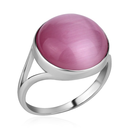 Купить оптом кольцо из серебра с кошачий глазом 1340265891-30 от Krasnoe