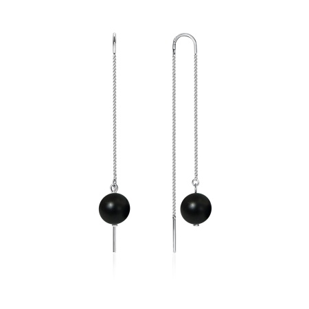 Купить оптом серьги из серебра с агатами 2340390710-6-23 от Krasnoe