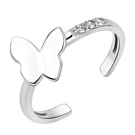 Купить оптом кольцо из серебра с фианитами 1340201746л от Krasnoe