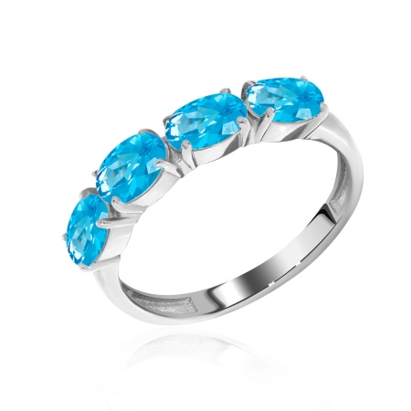 Купить оптом кольцо из серебра с фианитами 1340201182-70 от Krasnoe