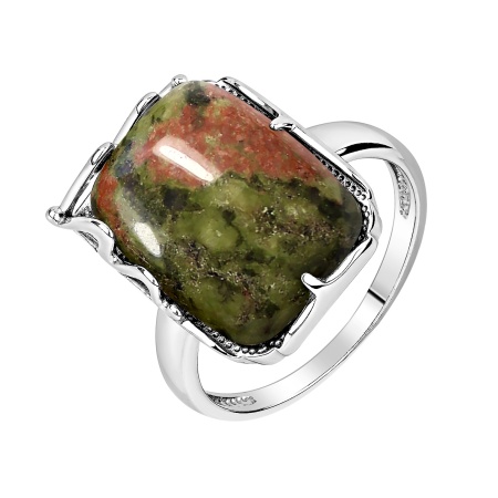 Купить оптом кольцо из серебра с яшмой 1340305164 от Krasnoe