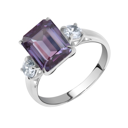 Купить оптом кольцо из серебра с нанокристаллом 1340880286-90 от Krasnoe