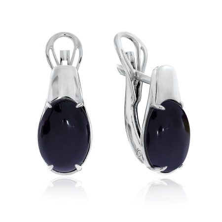 Купить оптом серьги из серебра с агатами 2340390991-20 от Krasnoe