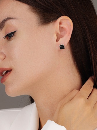 Купить оптом пусеты из серебра с агатами 2340391216-20 от Krasnoe