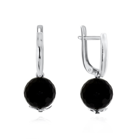 Купить оптом серьги из серебра с агатами 2340390307-2-21 от Krasnoe