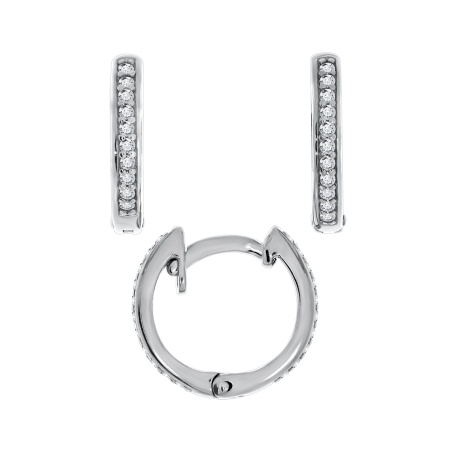 Купить оптом серьги из серебра с фианитами 2340201273л от Krasnoe