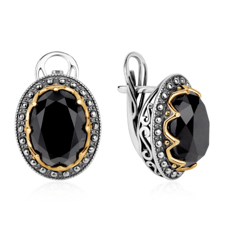 Купить оптом серьги из серебра с агатами 2317395769-20 от Krasnoe