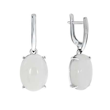 Купить оптом серьги из серебра с агатами 2340390510-10 от Krasnoe