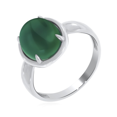 Купить оптом кольцо из серебра с агатом 1340391838-60 от Krasnoe