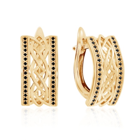 Купить оптом серьги из серебра с ситаллами 2320881360л-20 от Krasnoe