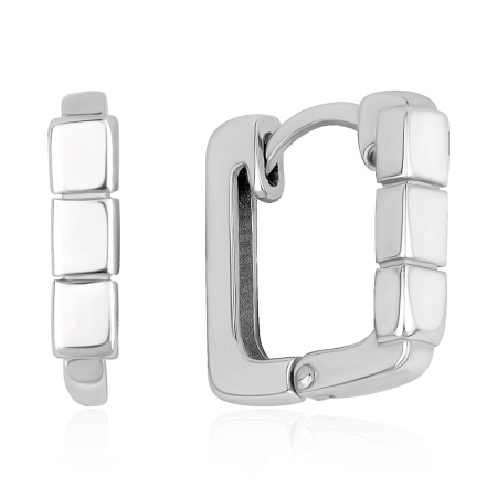 Купить оптом серьги из серебра без вставок 2340405829 от Krasnoe