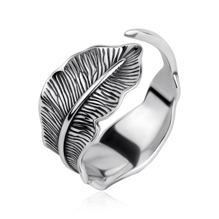 Купить оптом кольцо из серебра без вставок 1310404501 от Krasnoe