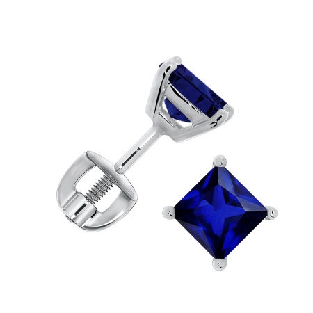 Купить оптом пусеты из серебра с ситаллами 2340882091-82 от Krasnoe