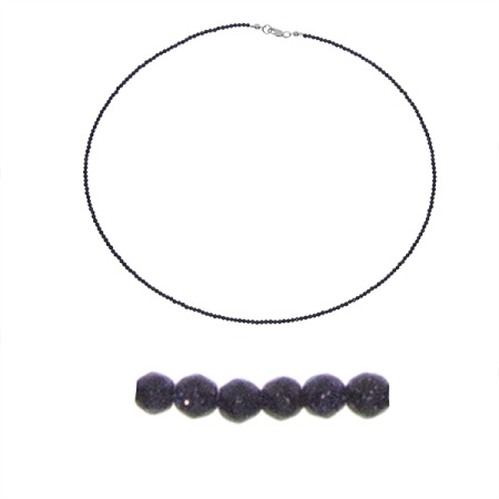 Купить оптом бусы из серебра с синтетическими авантюринами 8340366024-45 от Krasnoe