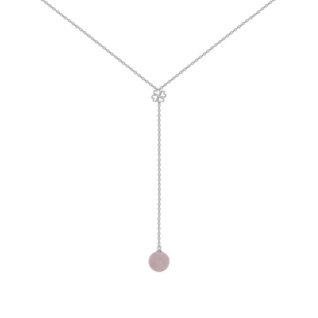 Купить оптом колье из серебра с кварцем 8340103236-3-45-30 от Krasnoe