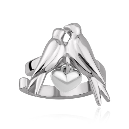 Купить оптом серьги из серебра без вставок 2340405482 от Krasnoe