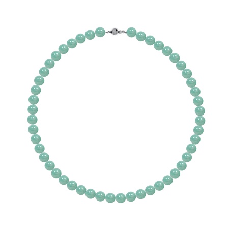 Купить оптом колье из серебра с амазонитами 8340376100-50 от Krasnoe