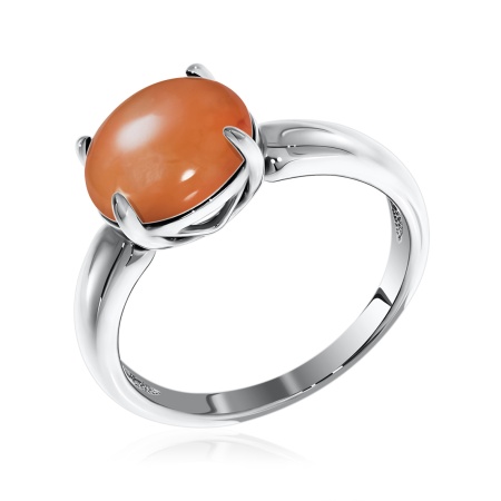 Купить оптом кольцо из серебра с халцедоном 1340600045-40 от Krasnoe
