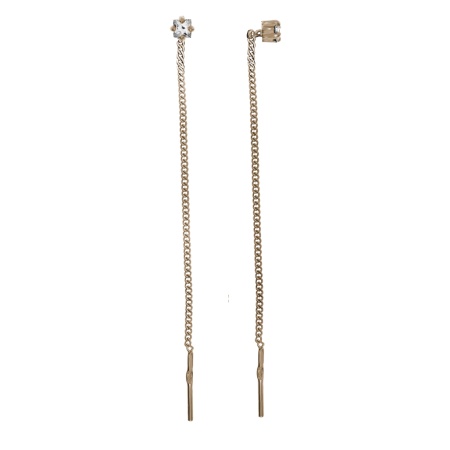 Купить оптом серьги из серебра с фианитами 2320204071-1 от Krasnoe