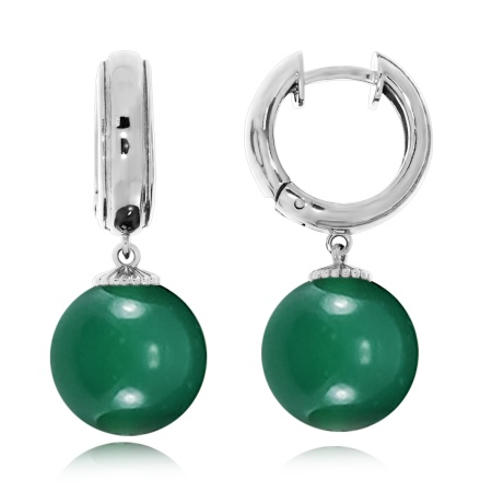 Купить оптом серьги из серебра с агатами 2340391415-60 от Krasnoe