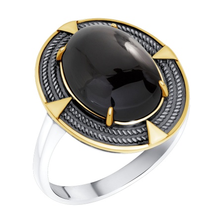 Купить оптом кольцо из серебра с агатом 1317395779-20 от Krasnoe