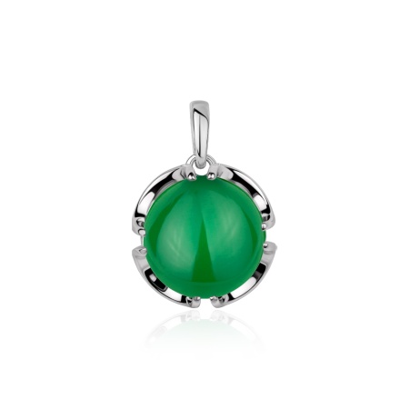 Купить оптом подвеска из серебра с агатом 3340396383-60 от Krasnoe