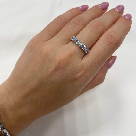 Купить оптом серьги из серебра с топазами 2340071182 от Krasnoe