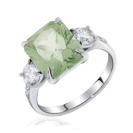 Купить оптом кольцо из серебра с фианитами 1340200277-68 от Krasnoe