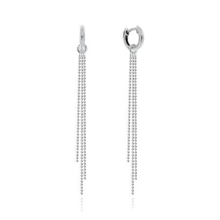 Купить оптом серьги из серебра без вставок 2340401640 от Krasnoe