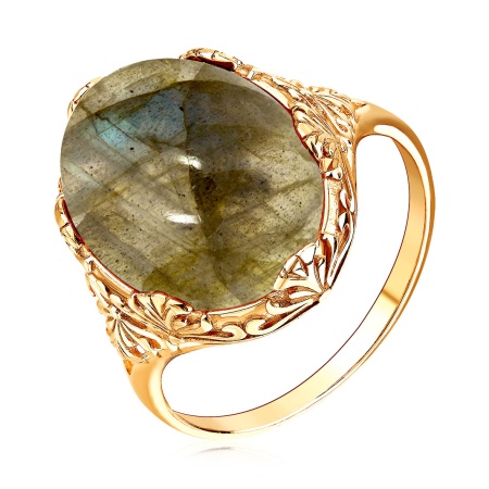 Купить оптом кольцо из серебра с лабрадоритом 1320Л01867 от Krasnoe