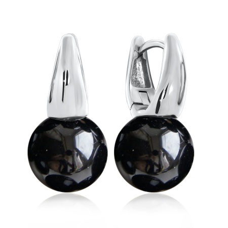 Купить оптом серьги из серебра с агатами 2340390799-20 от Krasnoe