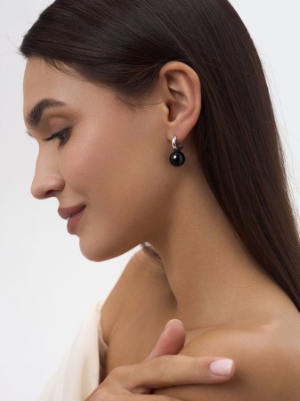 Купить оптом серьги из серебра с агатами 2340391856-20 от Krasnoe