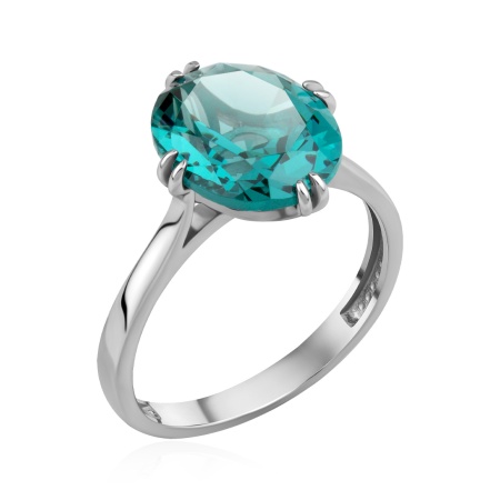 Купить оптом кольцо из серебра с ситаллом 1340881497-78 от Krasnoe