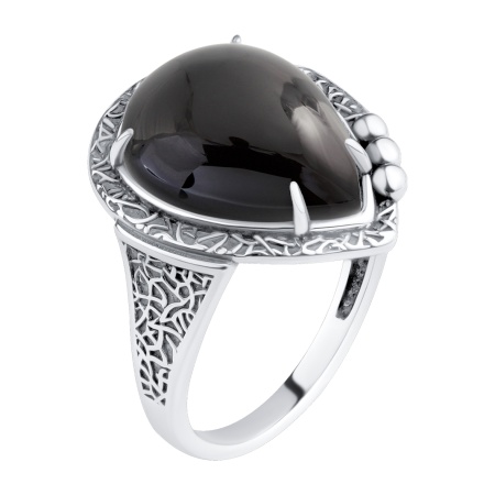 Купить оптом кольцо из серебра с агатом 1310395788-20 от Krasnoe