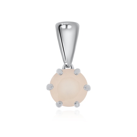 Купить оптом подвеска из серебра с кварцем 3340101408-30 от Krasnoe