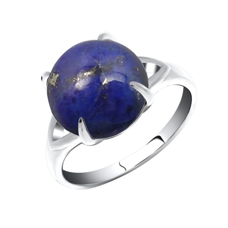 Купить оптом кольцо из серебра с лазуритом 1340470124 от Krasnoe