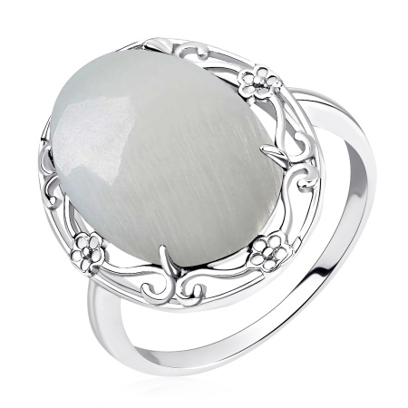 Купить оптом кольцо из серебра с перламутром 1340495064 от Krasnoe