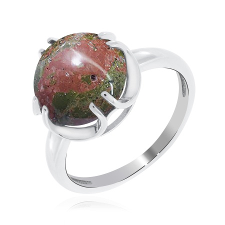Купить оптом кольцо из серебра с яшмой 1340301930 от Krasnoe