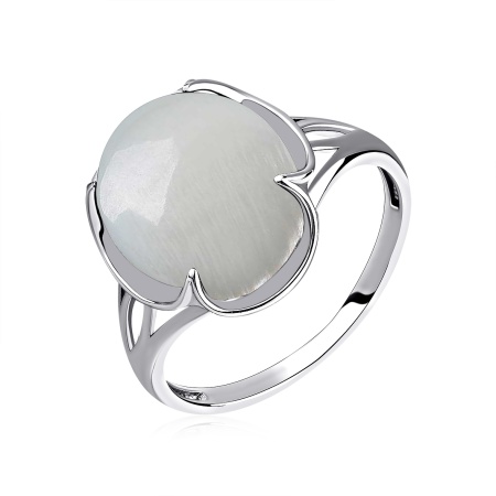 Купить оптом кольцо из серебра с перламутром 1340491943 от Krasnoe