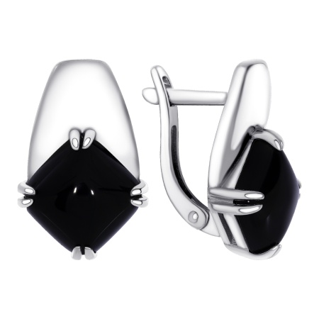 Купить оптом серьги из серебра с агатами 2340391455-20 от Krasnoe