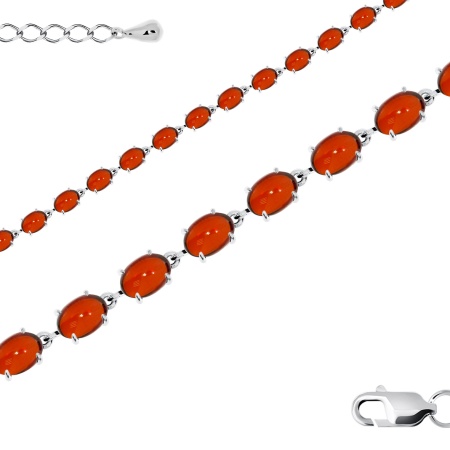 Купить оптом браслет из серебра с фианитами 4340202320-17-31 от Krasnoe