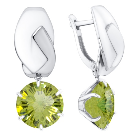 Купить оптом серьги из серебра с фианитами 2340205776-65 от Krasnoe