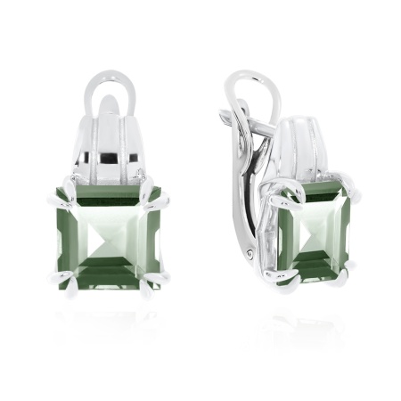 Купить оптом серьги из серебра с кварцем 2340181531-68 от Krasnoe